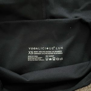 Yogicious biker shorts